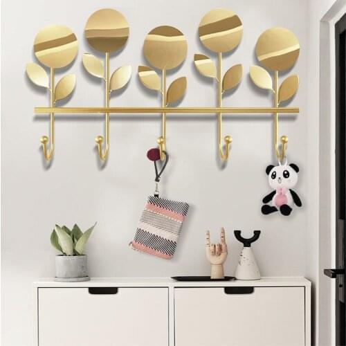 Perforation-free Metal Coat and Hat Wall Hanging on Coat Hook