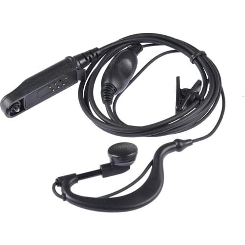 MIC Headset Covert Acoustic Tube In-ear Earpiece Walkie Talkie Earphone For BaoFeng UV-9R uv9r BF-9700 BF-A58 Radio Accessories