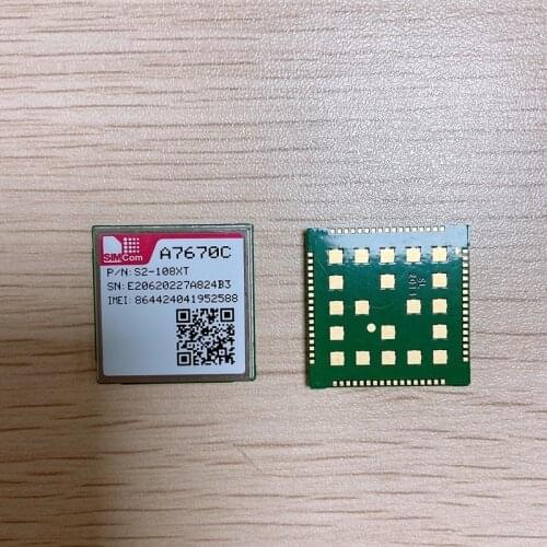 SIMCOM A7670 A7670C A7670E A7670SA 4G LTE Cat1 module LGA package compatible with SIM7070 Series LTE-FDD/LTE-TDD/GSM/GPRS/EDGE