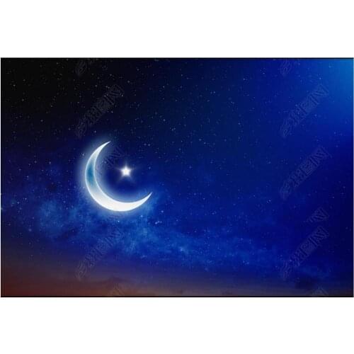 Custom photo wallpaper 3d ceiling wallpaper Night sky moon living room bedroom ceiling zenith mural wall papers home decor