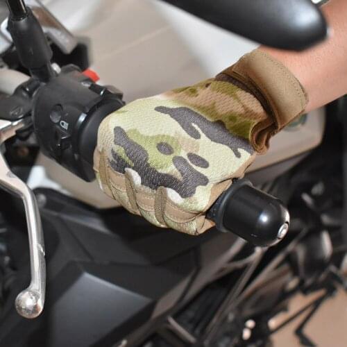 Hot Motorcycle Gloves Military Full Finger Protective Non-slip Glove For Suzuki rgv 250 gsr 600 750 GSXR1000 GSXR1100 GSXR400