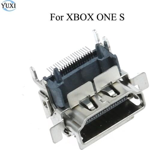 YuXi HDMI Port Connector HDMI Socket Replacement Part For Microsoft Xbox One S Slim Motherboard Repair