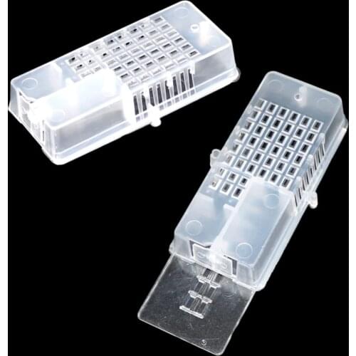 100 Pcs New Transparent Bee King Cage Beekeeper Tool Beekeeping Queen Cage Bee Tools