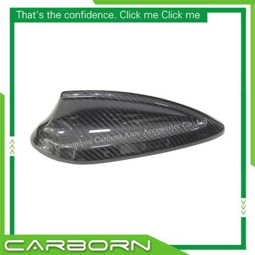 For BMW 2/3/4/5/7 Series/M2/M3/M4 2016 up Add on Style Shark Fin Shape Carbon Fiber Antenna Cover