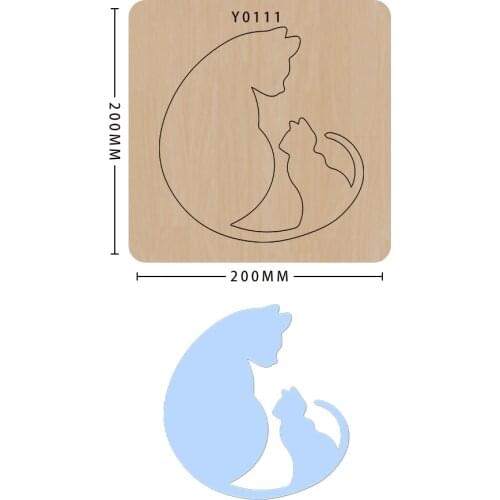 2021 new wood moulds die cut Scrapbook DIY handmade crafts Making Decor Supplies Dies Template