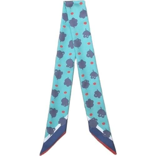 2021 new design womens scarf multifunctional decorative scarves handbag ribbon fashion ladies headband headscarf G62