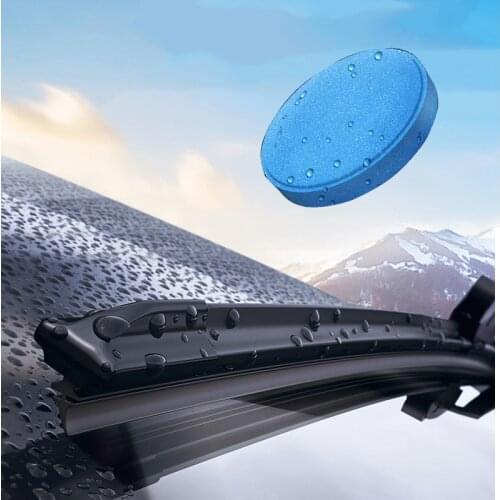 5 Pcs (1 Pcs=4L Water)Car Solid Wiper Fine Seminoma Wiper Auto Window Cleaning Car Windshield Glass Cleaner Car Accessories