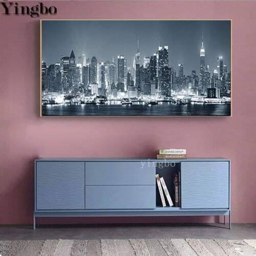 5d diy diamond painting New York City Night View decoration painting mosaic full square round drill diamond embroidery decor
