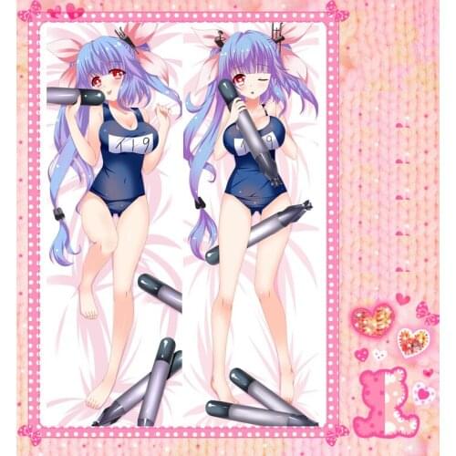 Anime Cartoon Collection Peachy Poly Microfabric Double Bolster Hugging Pillow Case Cover No.5047