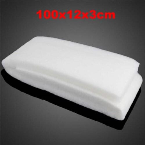 Fish Tank Biochemical Filter Sponge Aquarium Filter Cotton Media For Cleaning Water Cultivating Bacteria 100x12x3cm