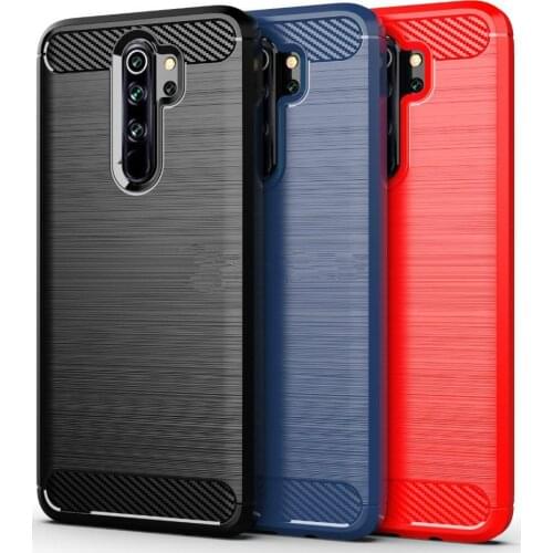 Phone Case For Xiaomi Redmi Note 8 8Pro 7 6 5 Pro Cover Carbon Fiber Bumper Soft TPU Case For Redmi K30 Note8 8 Pro Global Case