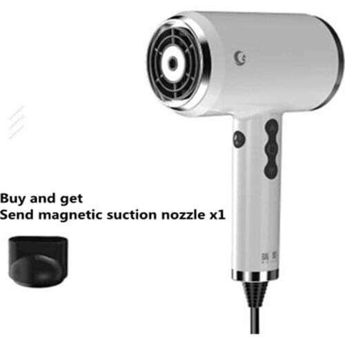 Digital display negative ion constant temperature hair dryer, hot and cold air, quick drying, smart hair dryer