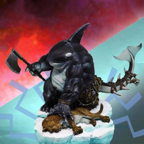 Self-assembled New Unassembled 1/18 ancient man warrior stand Resin Figure Unpainted Model Kit