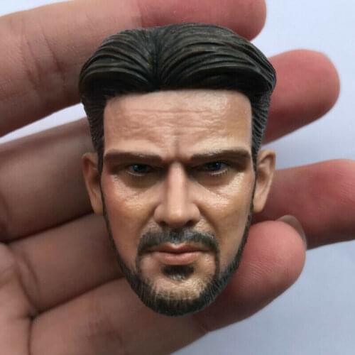 Mechanical Biochemical Man Team leader Head Sculpt 1/6 Scale Action figure toys