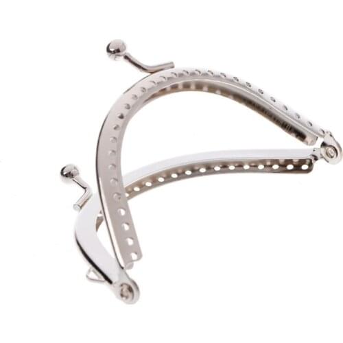 1PC Metal Coin Purse Bag DIY Craft Frame Kiss Clasp Lock Accessories 8.5cm