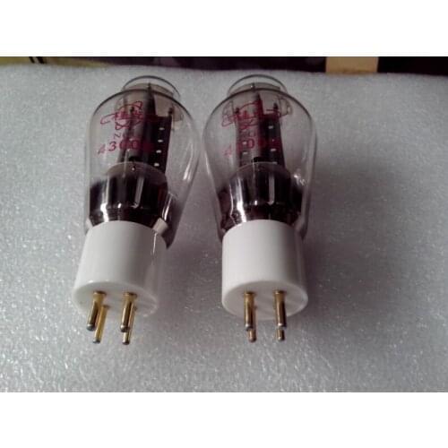 New 1 PCS GuiGuang 4300B Porcelain seat Vacuum tube Replace 300B