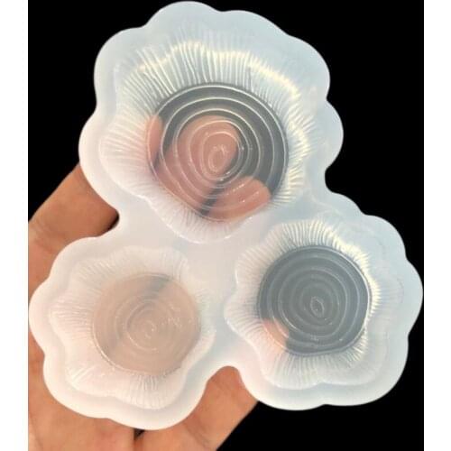 New Mirror DIY Three-Size Combination Stump Epoxy Mold 16500