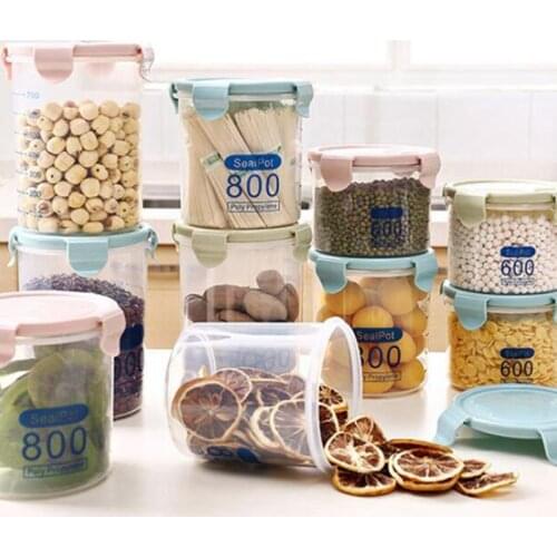 Kitchen Accessories Organizer 2pcs/set Refrigerator Storage Box Bento Box Food Container Space-saving Spice Storage Container