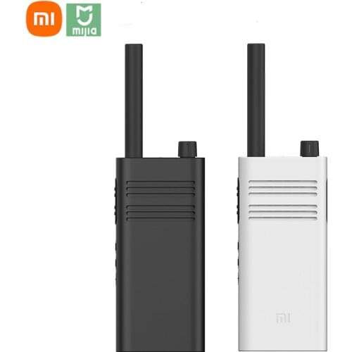 Original New Xiaomi Mi Mijia Walkie Talkie Lite Civil 5Km Intercom Outdoor Handheld Mini Radio Talkie Walkie Work for Mihome app
