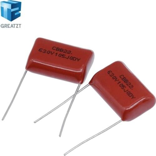 GREATZT 630V105J 630V 1UF Pitch 20mm 105 1000NF CBB Polypropylene film capacitor