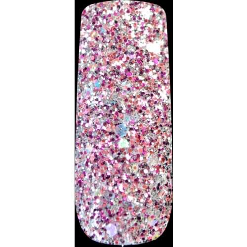 Purple Silver Glitter Mix Size Nail Art Glitter Powder Brilliant UV Nail Glitter Powder Mix Color Red Acrylic 3D Dust 264