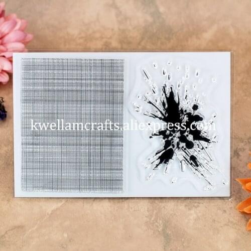 Lattice and Ink Scrapbook DIY photo cards rubber stamp clear stamp transparent stamp 10x15cm KW7102502