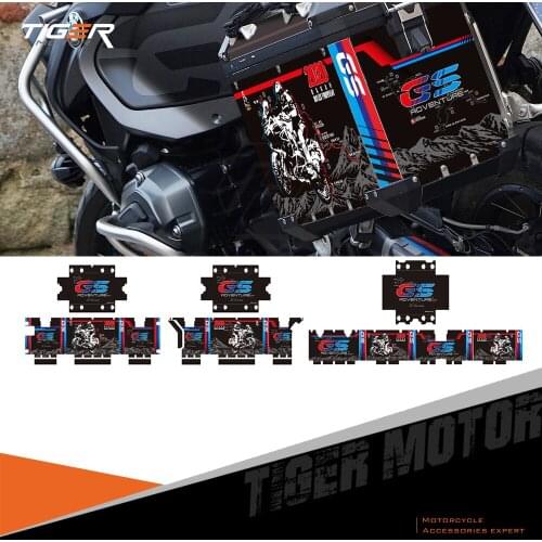 Motorcycle Reflective Decal Case for BMW RALLYE 2020 F800GS F850GS R1200GS R1250GS Aluminum Panniers Sticker