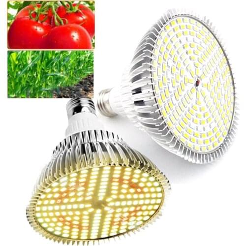 1/2pcs 184 led Full Spectrum Plant Grow Light bulbs flower grow box tent indoor room sunlight Greenhouse red yellow growing lamp