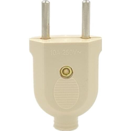 1 Pcs European EUro EU AC Power Plug Electrical Socket Accessories