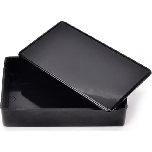 1 PCS 100x60x25mm Black DIY Enclosure Instrument Case Plastic Electronic Project Box Electrical Supplies