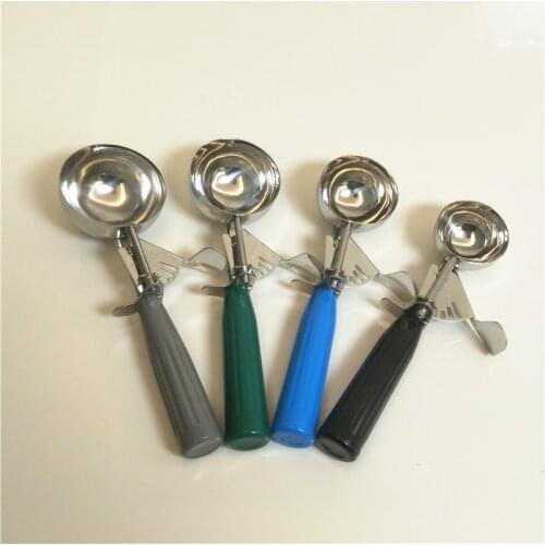 1PCS Stainless Steel Scoop - Ice Cream Scoop Disher - All-purpose scoop for ice cream, frozen yogurt, cookie dough, meat balls