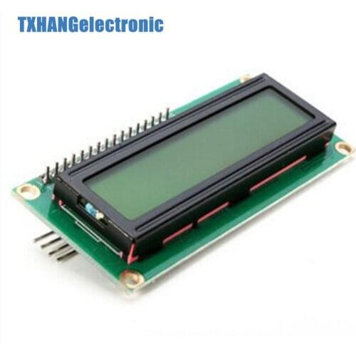 1pcs Yellow Display IIC/I2C/TWI/SPI Serial Interface 1602 16X2 LCD Module 1602 lcd i2c