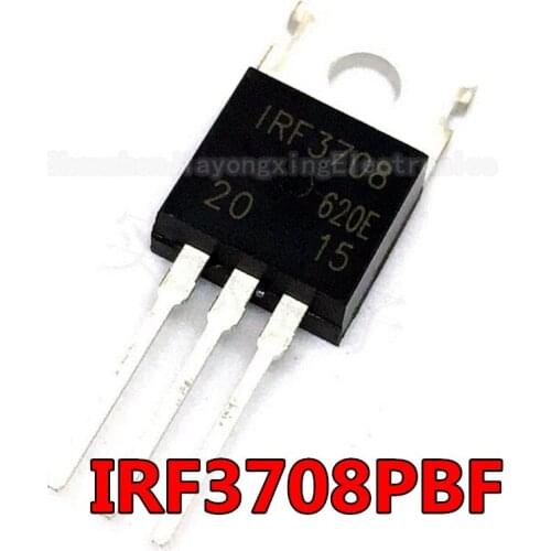 10pcs IRF3708 TO-220 IRF3708PBF TO220 30V 62A new original