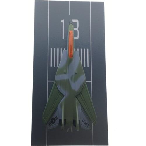 15x10cm 1/1000 Simulation Passenger Aircraft Model Runway Platform Civil Flight Takeoff And Landing Background Sand Table Toy