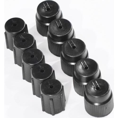 20X 13/16mm 10Pcs/Set R134a Air Conditioning Service AC System Charging Port Caps Car Charging Port AC System Caps Accessories