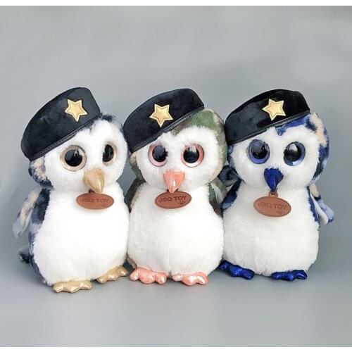 35cm New Cute Simulation Cuddle Toy Legend Snow Owl Stuffed Plush Cartoon Animal Toy Adult Children Christmas Gifts Home Decor
