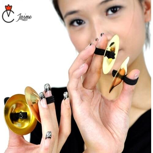 Belly dance accessories Professional Women Accessories Copper primary level Finger Cymbals Zills for Belly Dance
