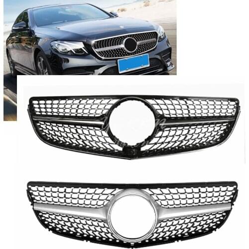 Diamond Grill for Mercedes-Benz E Class W207 C207 Coupe Grille Facelift 2014 2015 2016