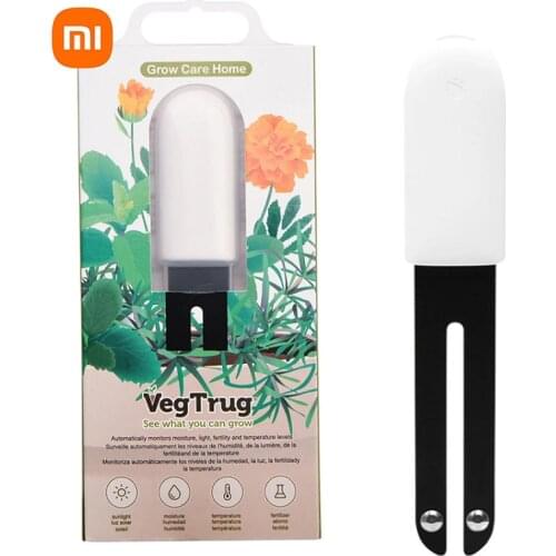 XIAOMI Mijia Flora Monitor Digital International Version Grass Flower Care Soil Water Light Smart Tester Sensor Garden Plants