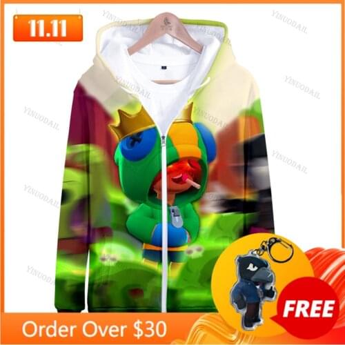 Browlings Cartoon Hoodie NITA Star, Browlers 6 To 19 Years Kids Sweatshirt 3D Hoodie Boys Girls Tops Teen Clothes