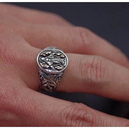 * Thai Import, Virgin Mary Retro Thai Silver Ring
