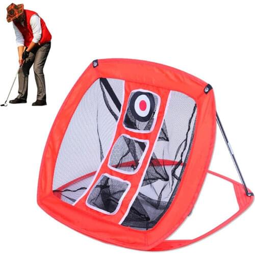 Golf Chipping Net Indoor Outdoor Collapsible Golf Accessories Golfing Target Net