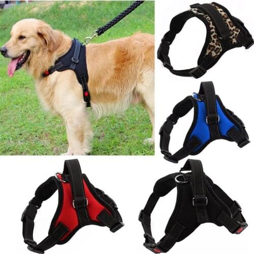 Outdoor Adjustable Dog Harness No-pull Pet Vest Oxford Vest For Dogs Easy Control For Small Medium Large Dog Pet Product