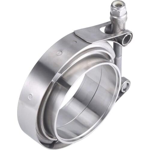 V band Clamp 1.5 inch to 6.0 inch Standard Release V Band Clamp Stainless steel 304 exhaust down pipe--clamp