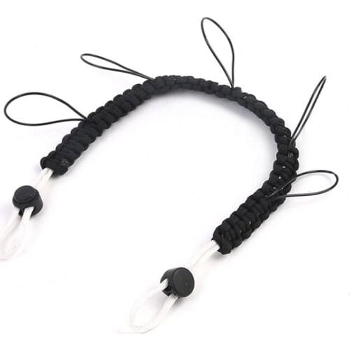 Fishing Lanyard Waterproof Multifunction Braid Fabric Ergonomic Necklace Lanyard Outdoor Fishing Tackle Lanyard