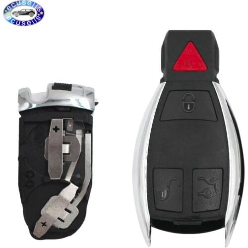 3+1/4 Buttons Smart Key Shell with the Board Plastic for Mercedes-Benz 2010 without small key