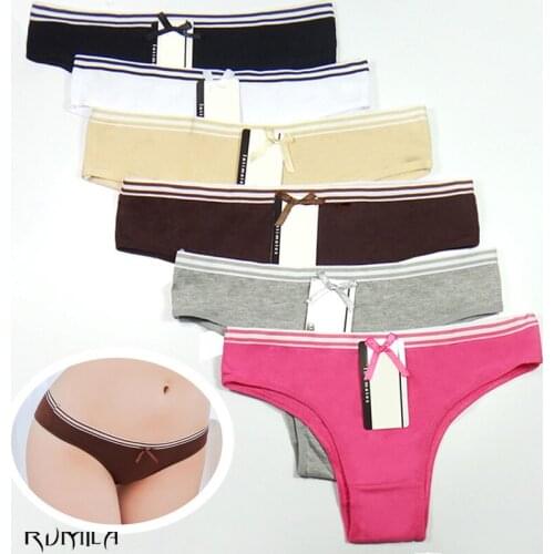 5color Cotton lace Womens Sexy Thongs G-string Underwear Panties Briefs For Ladies T-back bikini lingerie 4pcs/lot 89156