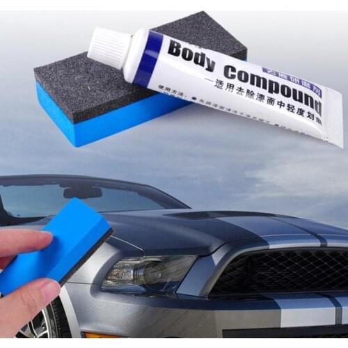 60% Dropshipping!! 30ml Auto Car Body Paint Scratch Remover Polishing Repair Compound Sponge Brush