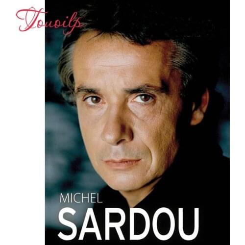 TOUOILP 5D DIY Diamond Painting Full Square/Round Drill "Michel Sardou" 3D Embroidery Cross Stitch Mosaic Home Decor