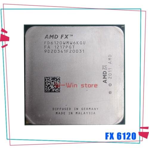 AMD FX-Series FX-6120 FX 6120 3.5 GHz Six-Core CPU Processor FD6120WMW6KGU Socket AM3